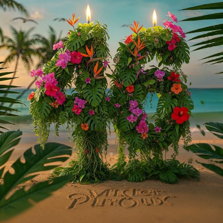 The flower version, closer